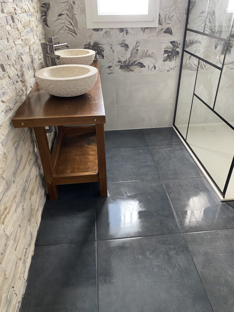 carrelage de salle de bain