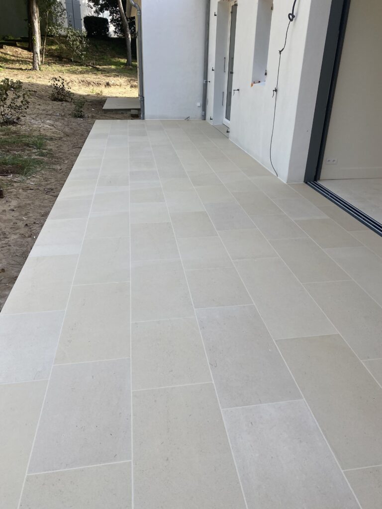 terrasse réalisée à la rochelle